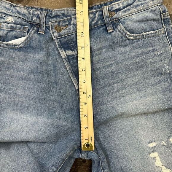 Flying Monkey Women’s Size 29 Cropped Ankle Bootcut Jeans Blue Medium Wash Denim - Picture 4 of 10